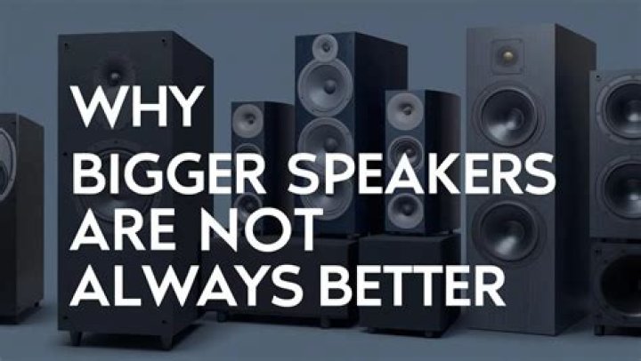 Why do bigger speakers have more bass?