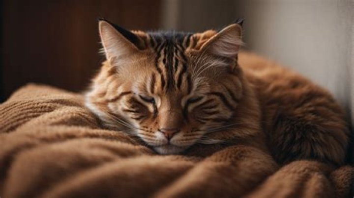 Why do cats sleep on one side of the bed?