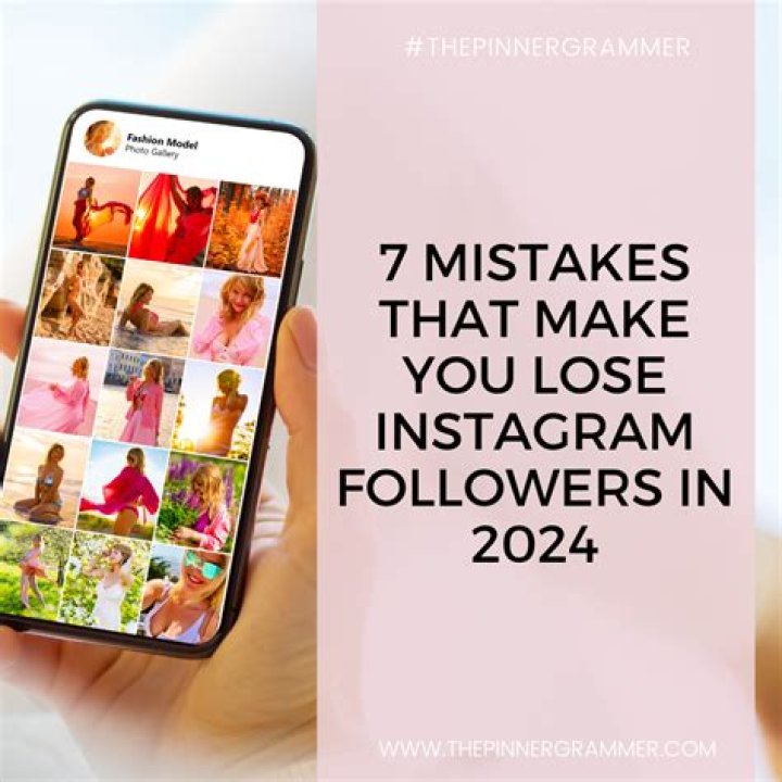 Why do I lose followers when I post on Instagram?