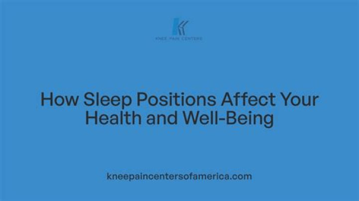 Why do I sleep with my feet in the air?