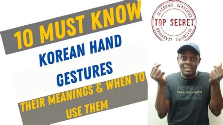 Why do Koreans rub their palms when begging?
