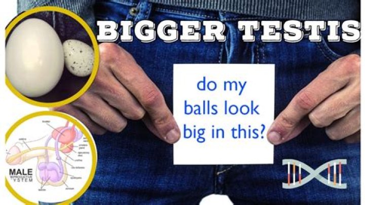 Why do men's balls get bigger with age?