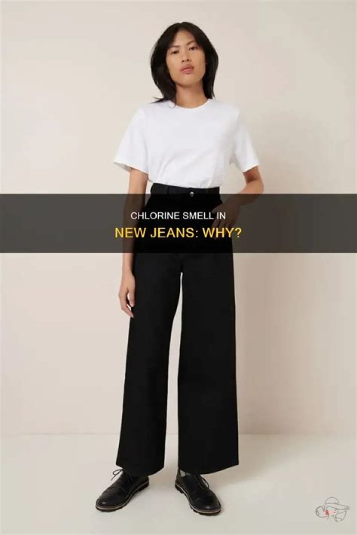 Why do my new jeans smell?