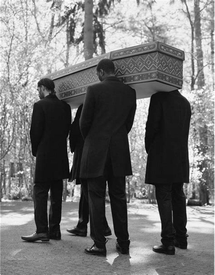 Why do you carry a coffin feet first?