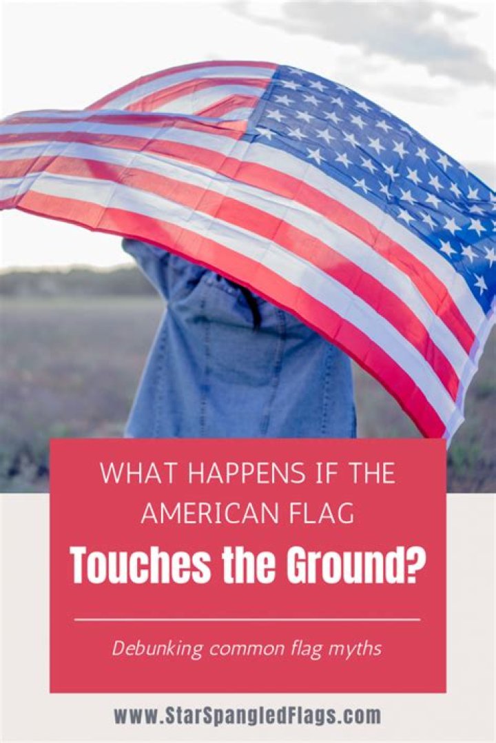 Why do you have to burn a flag if it touches the ground?
