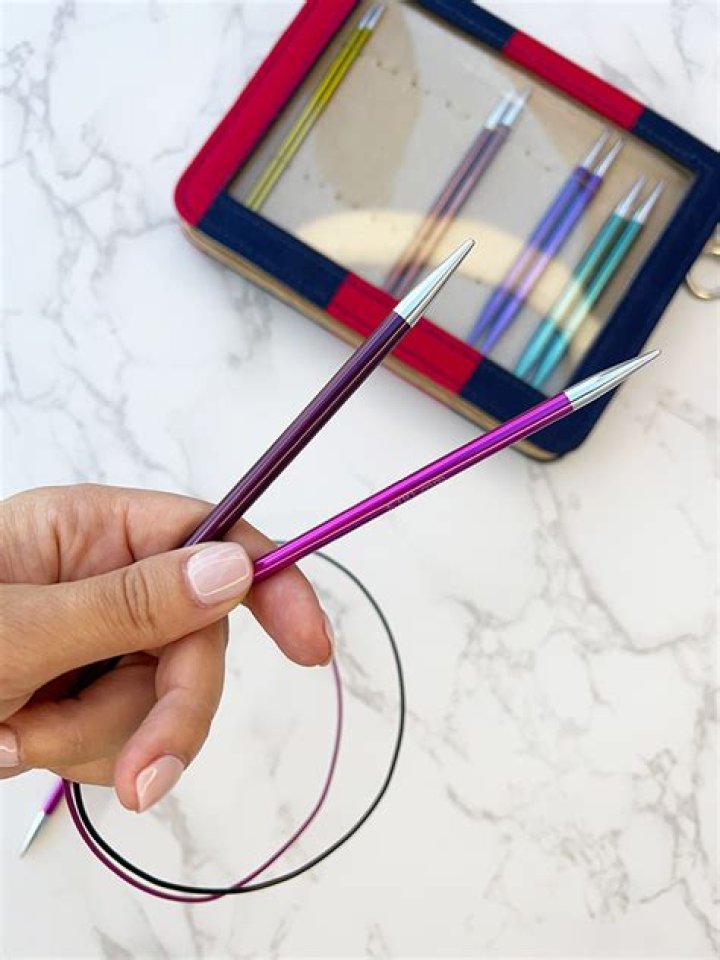 Why do you use circular knitting needles?