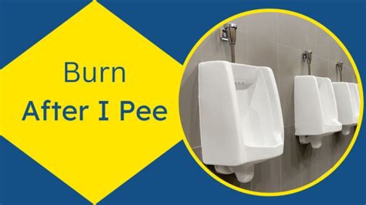 Why does it burn when I pee?