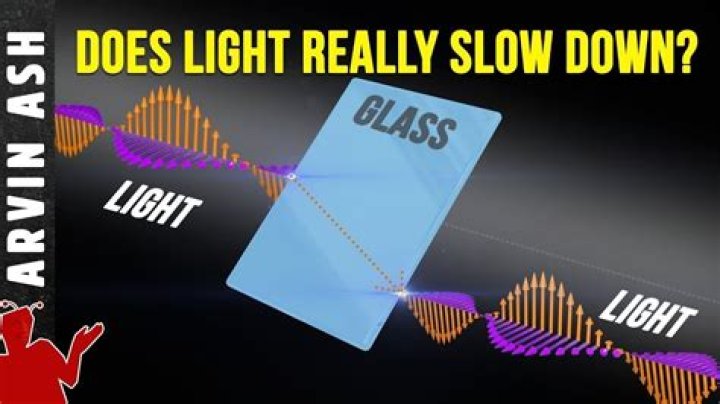 Why does light slow down in a medium?