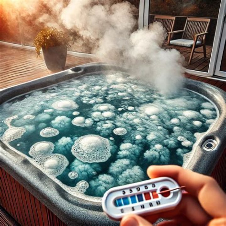 Why does my hot tub water look cloudy?