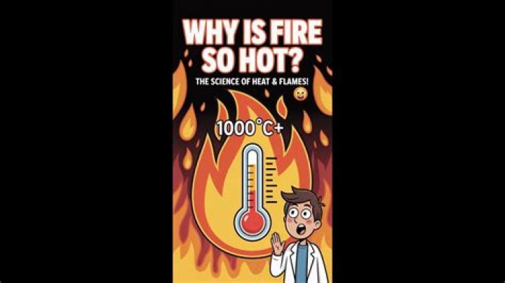 Why is fire so hot?