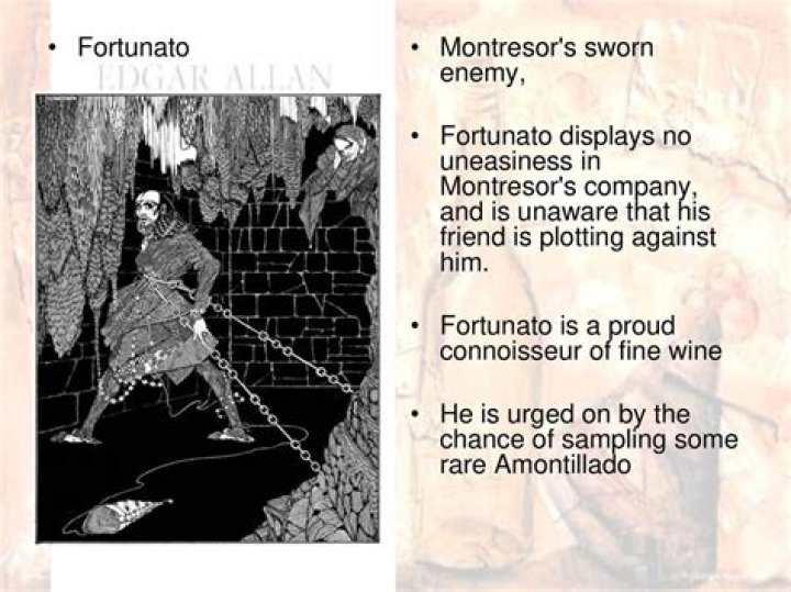 Why is Fortunato's name ironic?
