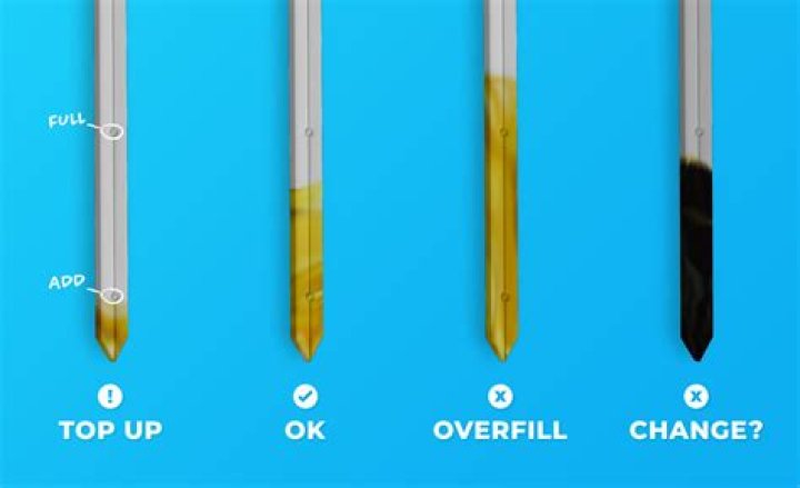 Why is my dipstick dry after oil change?