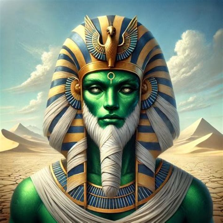 Why was Osiris skin green?